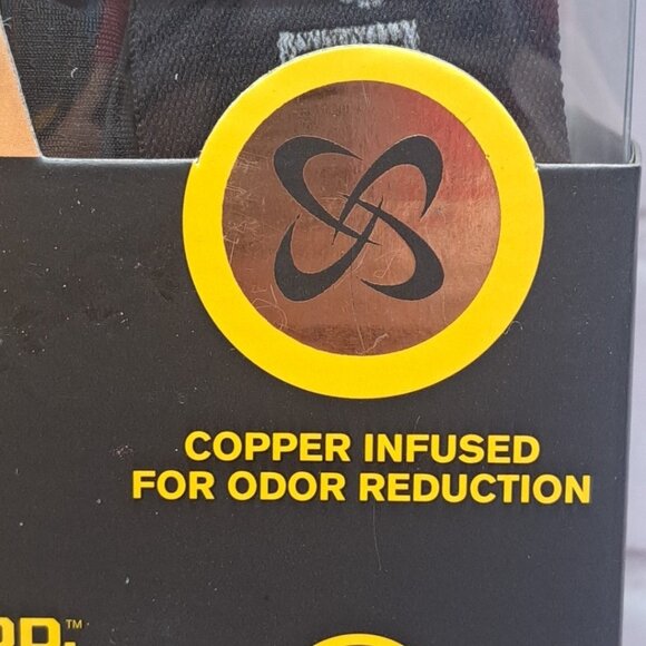 4PK Copper Fit Mens Performance Workgear Boxer Briefs S 28-30  Copper Infused - Picture 4 of 10